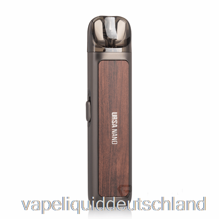 Lost Vape Ursa Nano Pod Kit Gunmetal / Walnussholz Vape Liquid